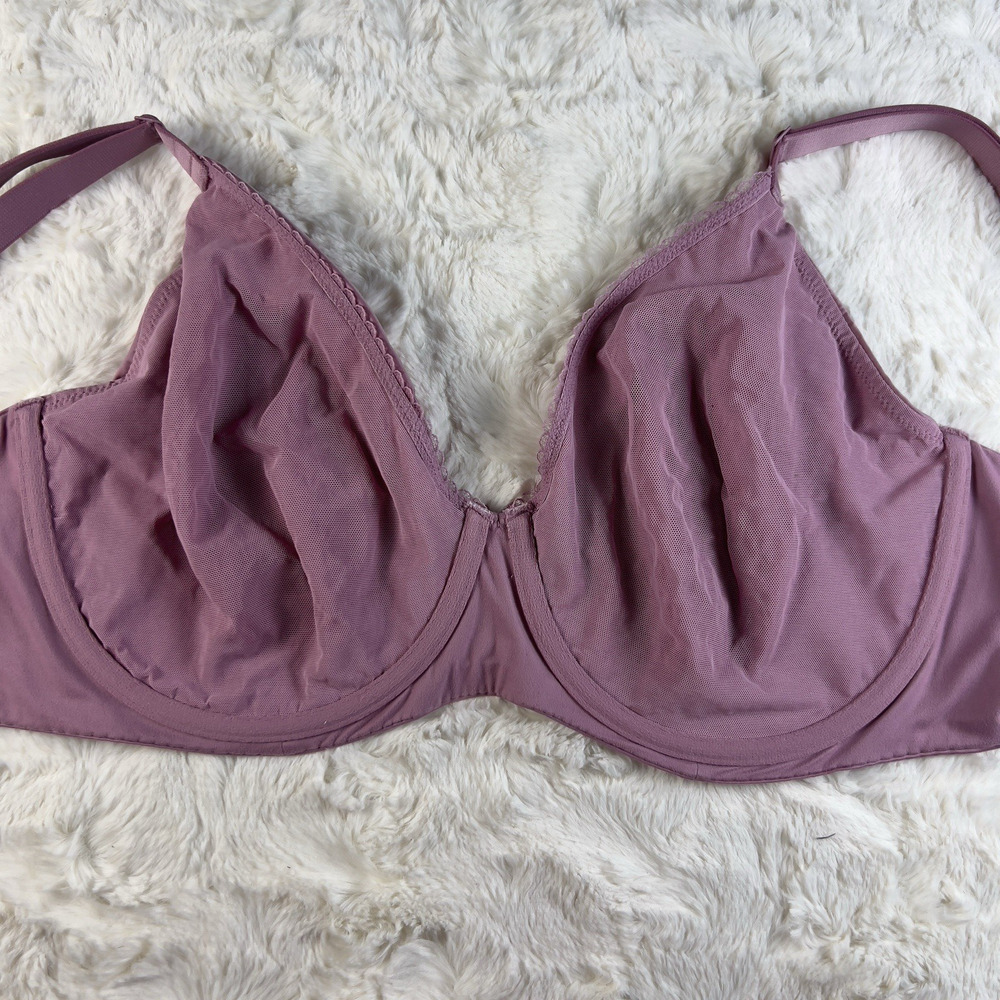 Victoria’s Secret Body by Victoria Invisible Lift Minimizer Bra Mauve 38DD NWT - Picture 3 of 7